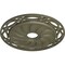 Ekena Millwork Loera Ceiling Medallion (Fits Canopies up to 6 1/4"), 26 5/8"OD x 4 1/2"ID x 1 3/8"P, Spartan Stone CM26LOSSF - alternate 3